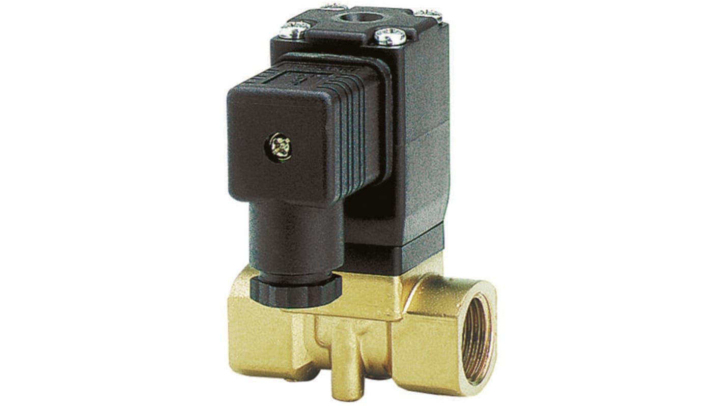 Buschjost Solenoid Valve 8253000.8001.23050, 2 port(s) , NC, 230 V ac, 1/4in