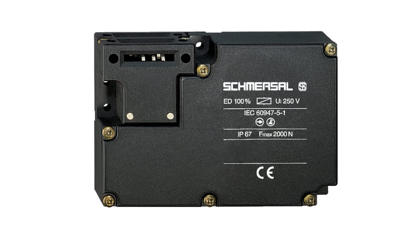 Schmersal AZM 161 Series Solenoid Interlock Switch, Power to Lock, 24V ac/dc, 4NC/2NO