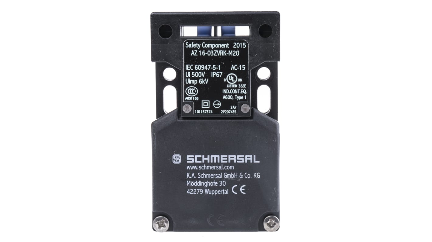 Schmersal AZ16 Safety Interlock Switch, 3NC, Keyed , Glass Fibre Reinforced Thermoplastic