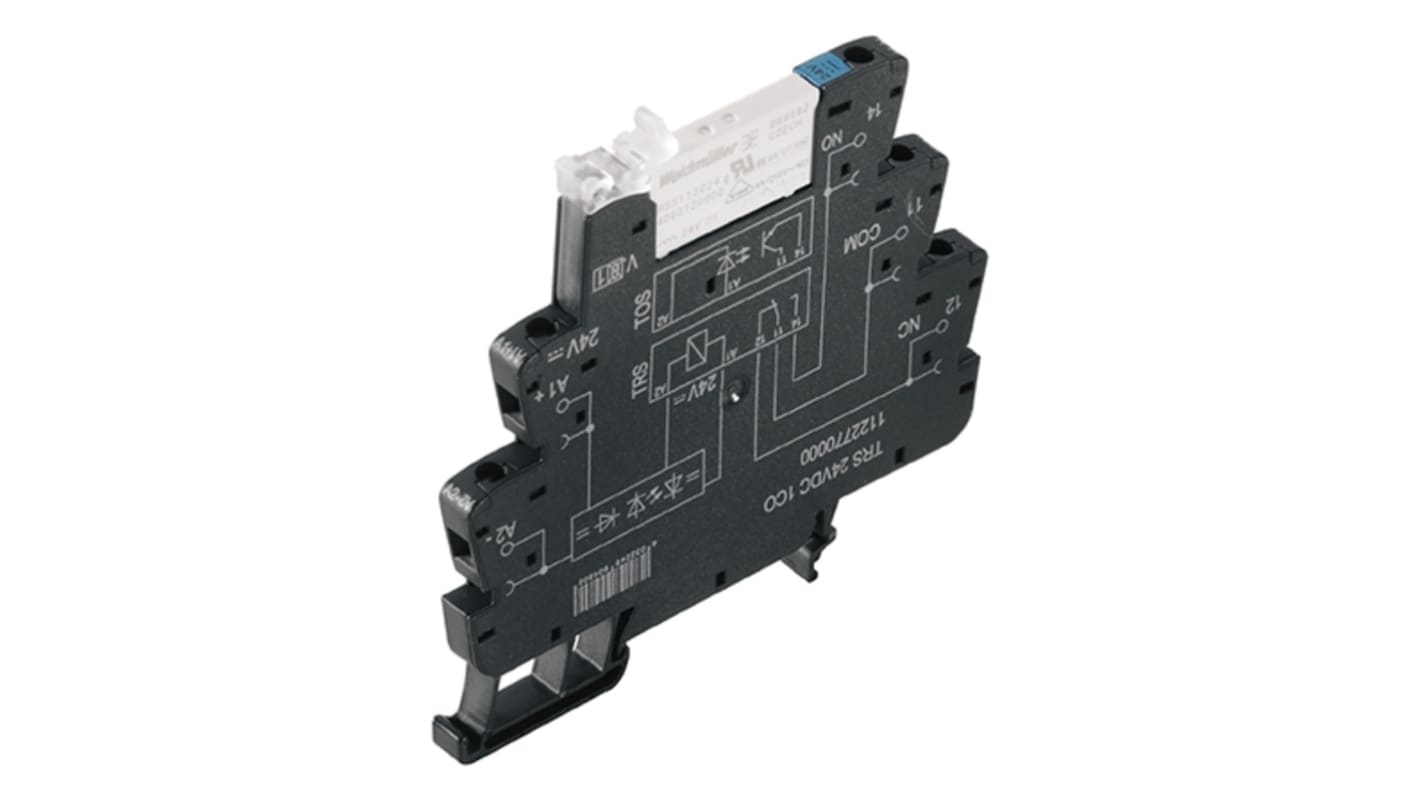 Weidmuller  DIN Rail Mount Interface Relay, 24 → 230V ac/dc Coil, SPDT