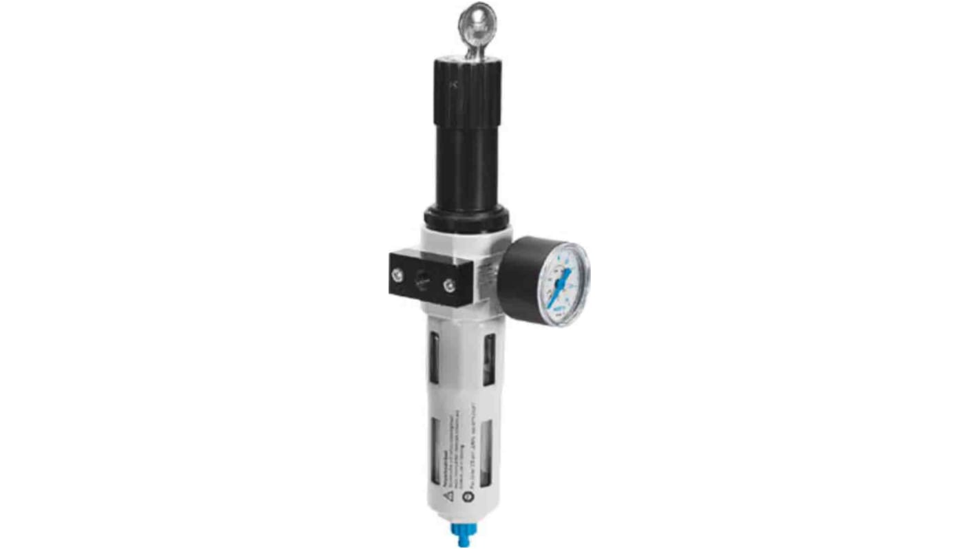 Festo D Filter Regulator, 40μm, G 1/2, Automatic