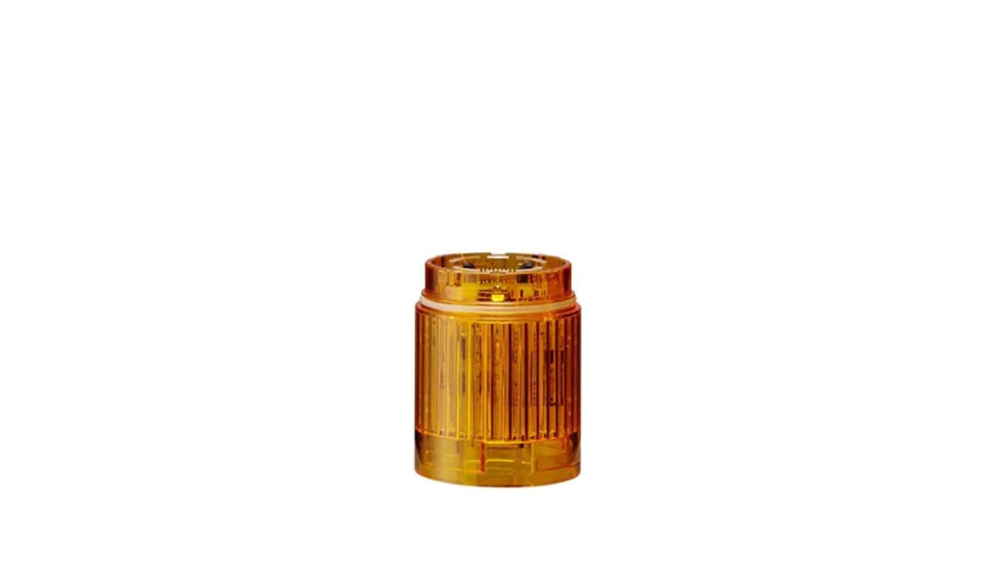 Patlite LR4 Series Amber Light Module, 24 V dc, LED Bulb