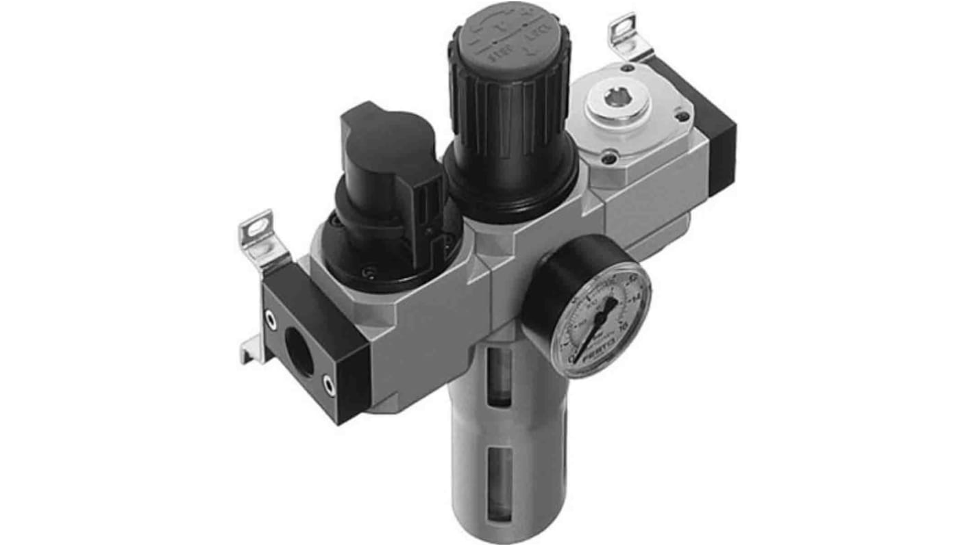 Festo D Filter Regulator, 40μm, G 1/2, Manual