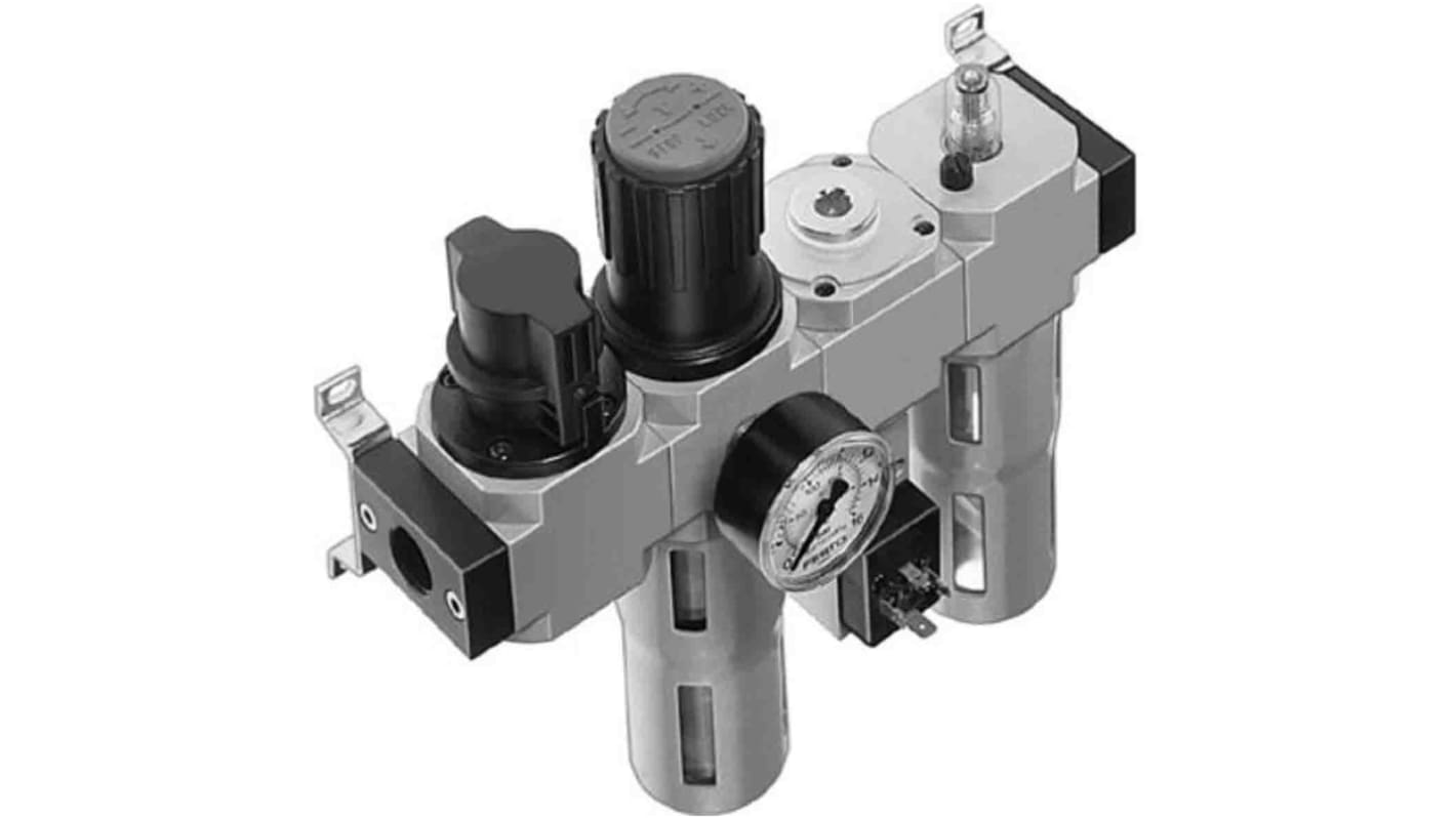 Festo D Filter Regulator, 40μm, G 1/2, Automatic