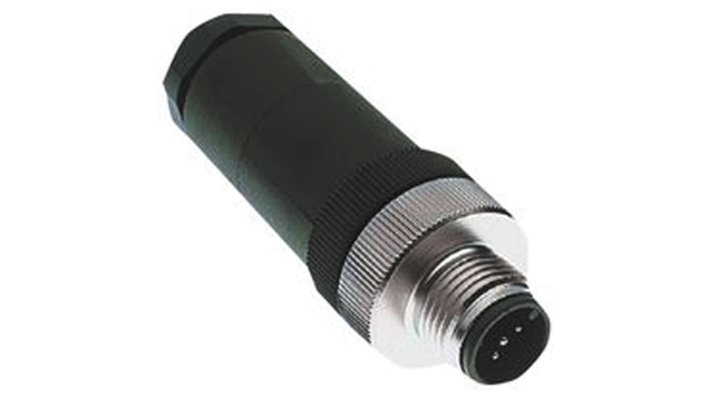 Turck Circular Connector, 5 Contacts, Cable Mount, M12 Connector, Socket, Male, IP67, BS Series