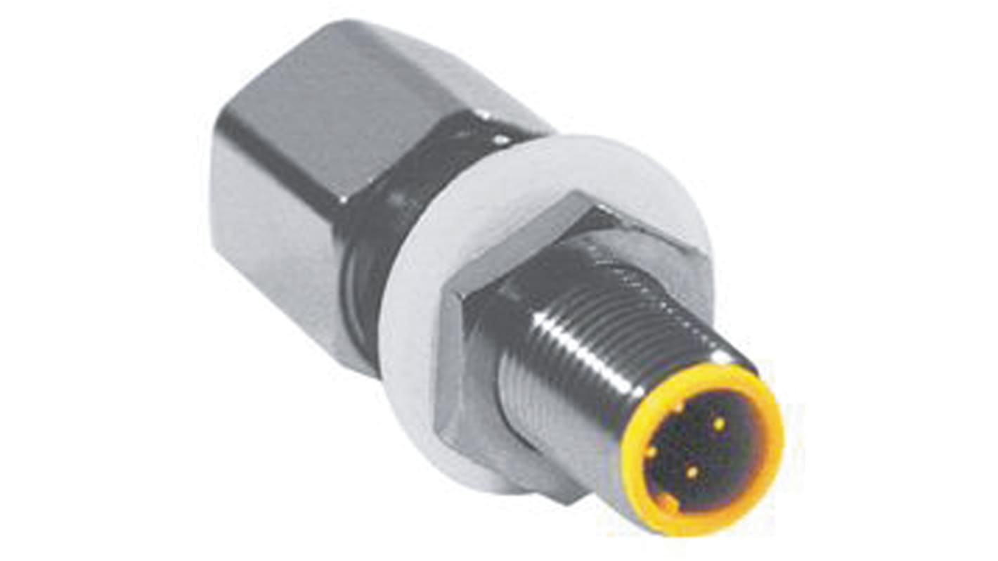 Turck Circular Connector, 4 Contacts, Panel Mount, M12 ConnectorPlug and Socket, Male and Female Contacts, IP68, FK FS