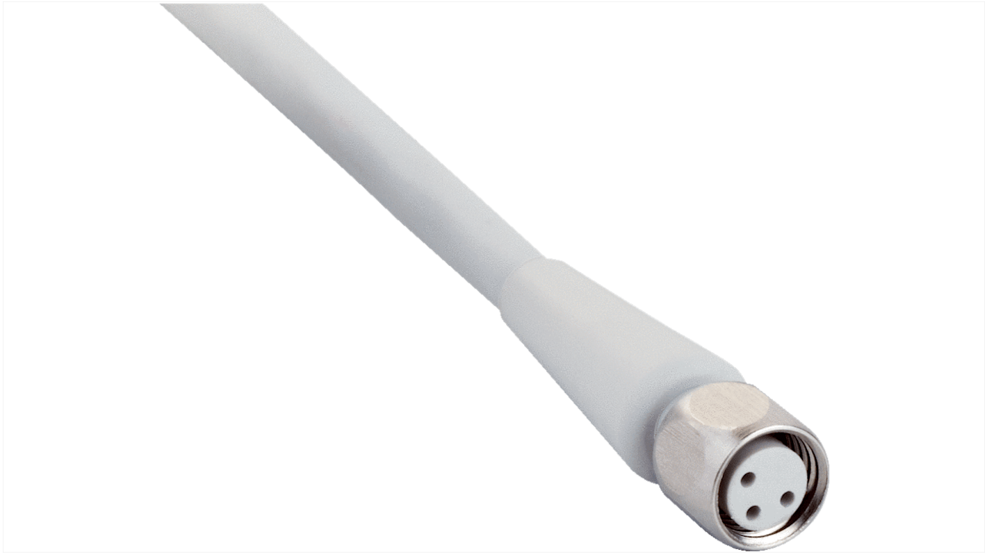 Female 3 way M8 to Unterminated Sensor Actuator Cable, 5m