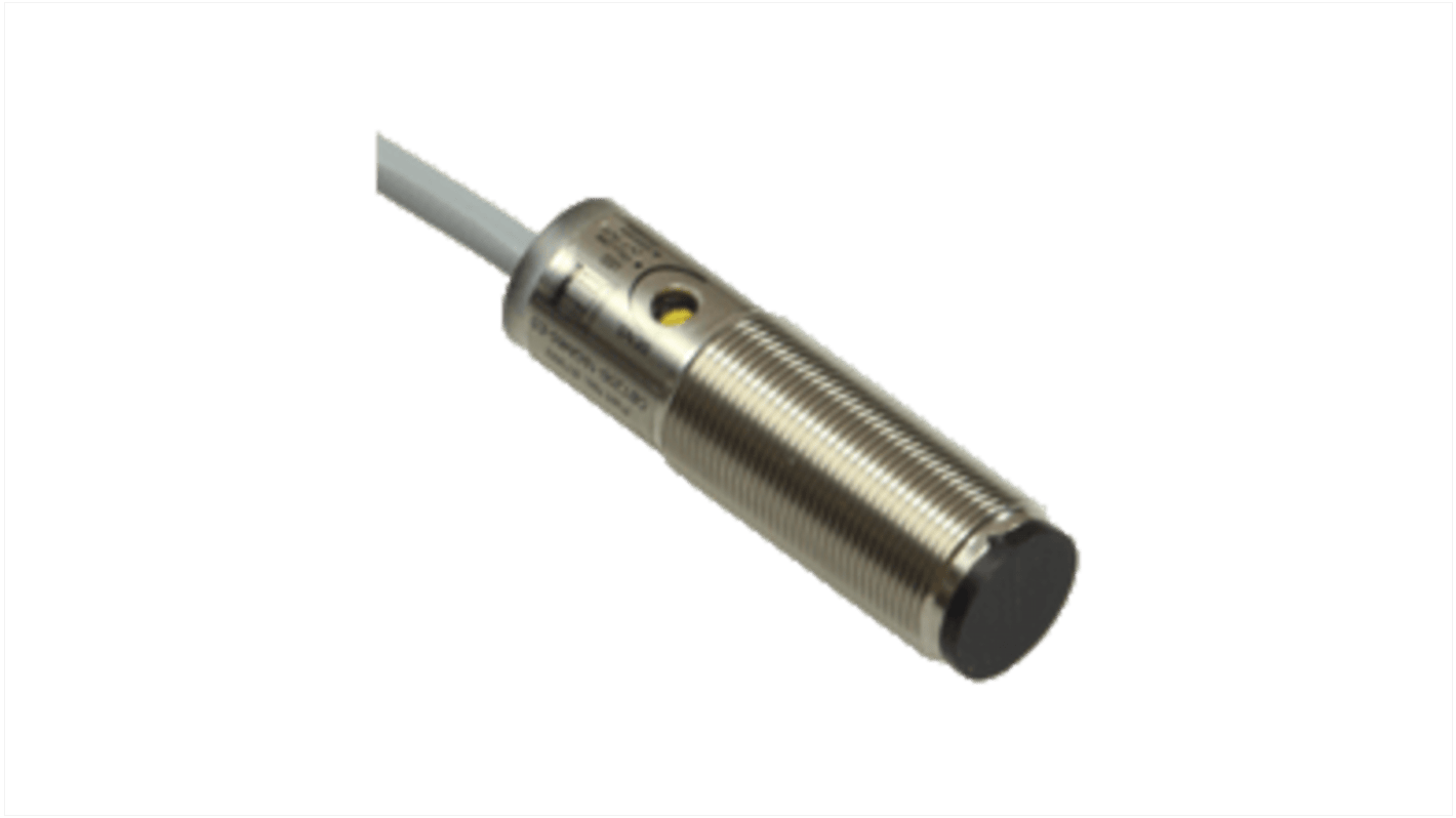 Pepperl + Fuchs Diffuse Photoelectric Sensor, Barrel Sensor, 500 mm Detection Range