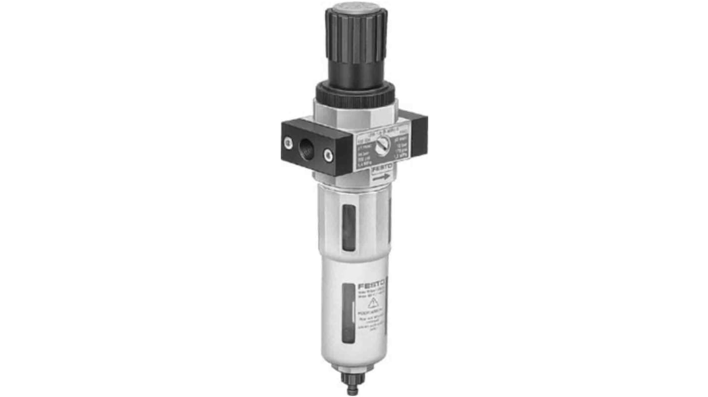 Festo D Filter Regulator, 40μm, G 1/2, Automatic