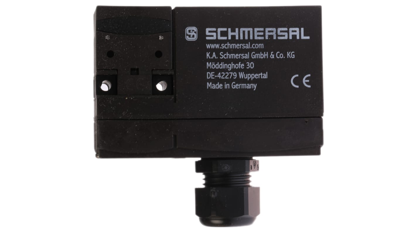 Schmersal AZM 170 Series Solenoid Interlock Switch, Power to Unlock, 24V ac/dc, 1NC/1NO