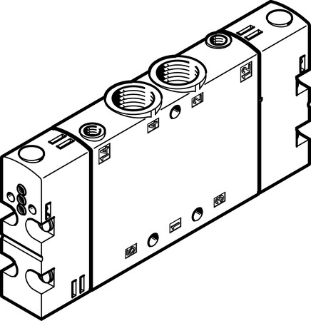Basic valve CPE18-P1-5J-1/4